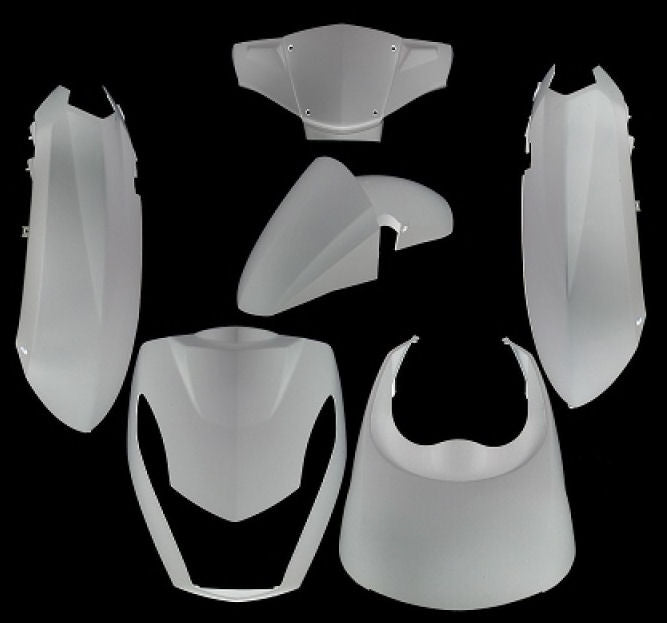 Plaatset 6-delig Edge voor Peugeot Kisbee 2T/4T - wit