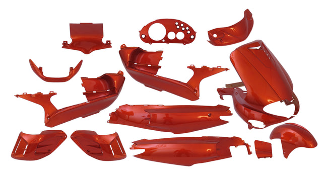 Jeu de carénages 15 pièces Edge pour Gilera Runner jusqu'à l'année de fabrication 08-2005 - orange métallisé