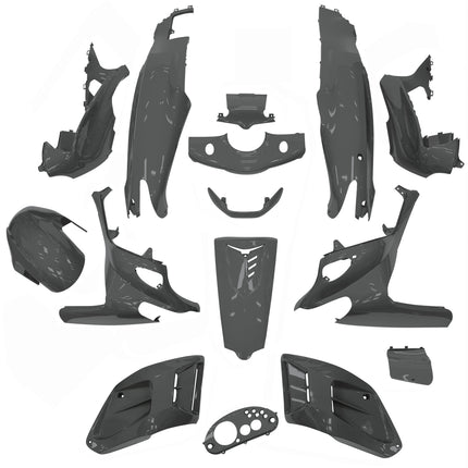 Kit carrosserie 15 pièces Edge pour Gilera Runner jusqu'à année de fabrication 08-2005 - gris nardo