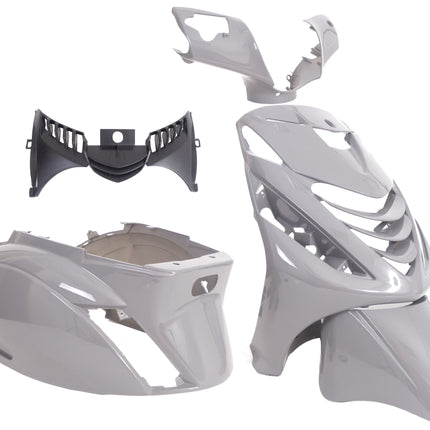 Plaatset 5-delig Edge voor Piaggio Zip-SP vanaf bouwjaar 2000 - nardo grey