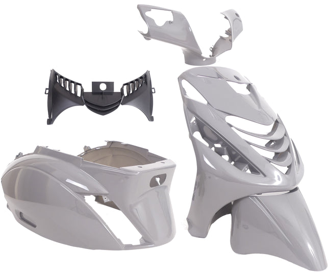 Plaatset 5-delig Edge voor Piaggio Zip-SP vanaf bouwjaar 2000 - nardo grey