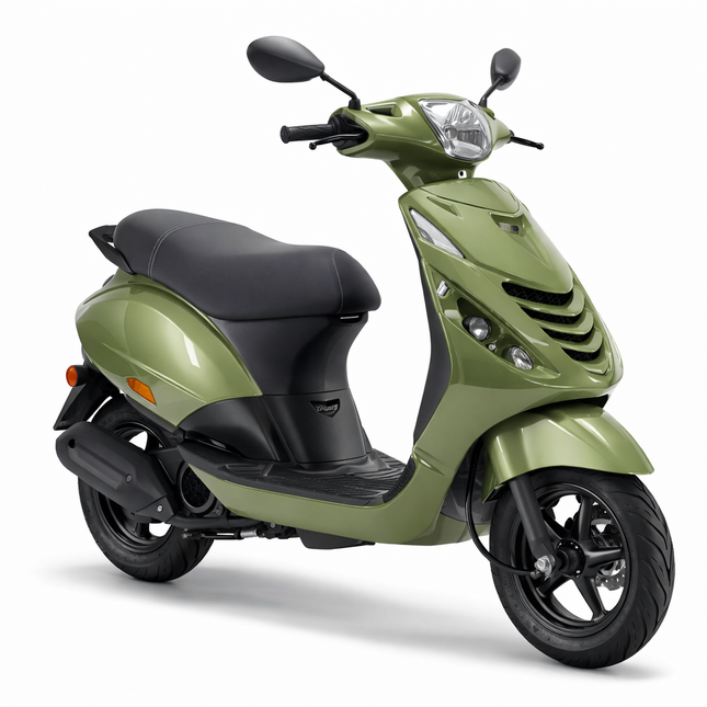 Plaatset 5-delig Edge voor Piaggio Zip-SP vanaf bouwjaar 2000 - districtgroen