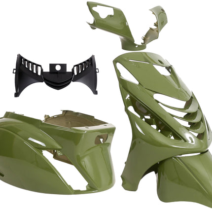 Plaatset 5-delig Edge voor Piaggio Zip-SP vanaf bouwjaar 2000 - districtgroen - afbeelding 2