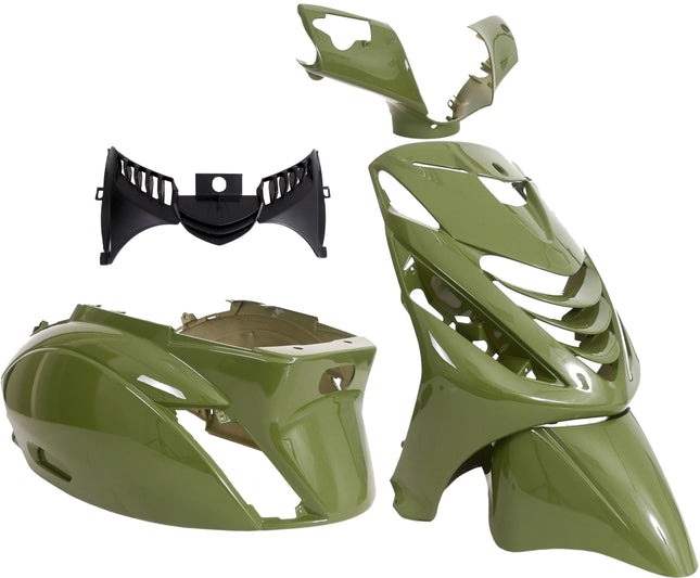 Plaatset 5-delig Edge voor Piaggio Zip-SP vanaf bouwjaar 2000 - districtgroen - afbeelding 2