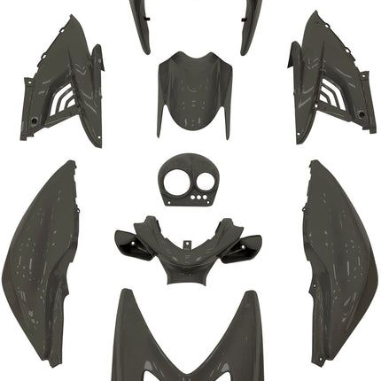 Plaatset Edge Yamaha Aerox 9-delig - nardo grey