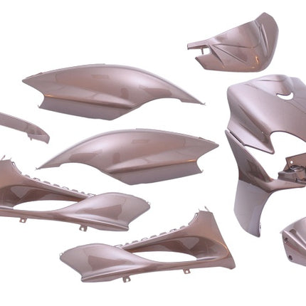 Plaatset 9-delig Edge voor Yamaha Jog R/ MBK Machg - audi bruin