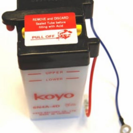 battery 6n4a-4d 6v 4amp fs1-dx