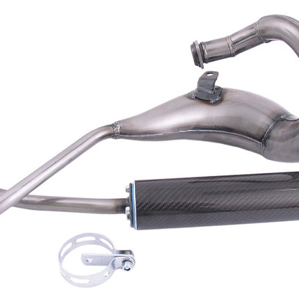 Uitlaat Turbokit Bufanda HQ Derbi Senda van bj. 2000 tot 2010 carbon einddemper
