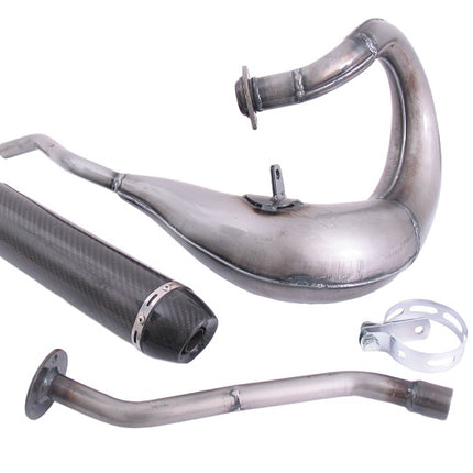 Uitlaat Turbokit Bufanda HQ Derbi Senda DRD Pro 2006 met carbon einddemper