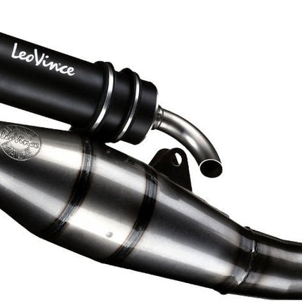 Uitlaat Leovince HM TT Piaggio ZIP 2000 Kat - Black Edition