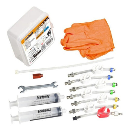 Kit de purge IceToolz (bleed) frein à disque hydraulique