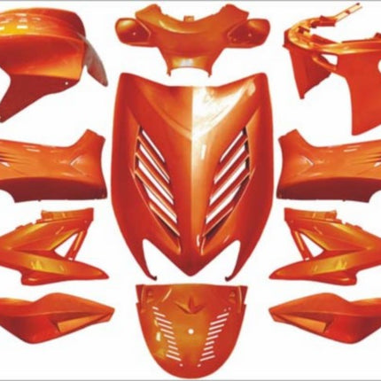 plaatwerkset DMP special amber metallic 11-delig aerox