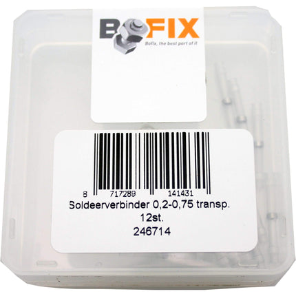 Bofix doos soldeerverbinder 0.20-0.75 transparant