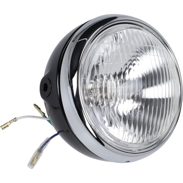 koplamp rond zwart fs1