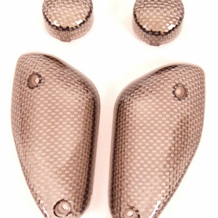 kit verre de clignotant DMP à vis carbone Aerox av2002