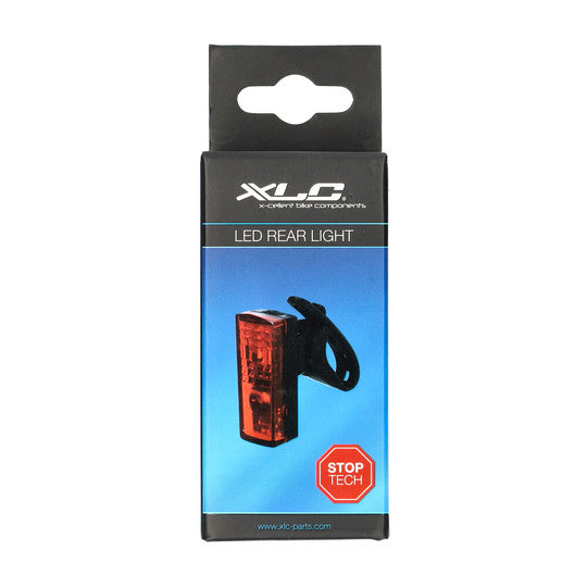 Fiets achterlicht XLC Proxima Pro Plus CL-R27+ CLR27+ Zwart