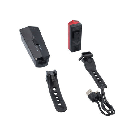 Fiets lampenset XLC Proxima CL-S24 CLS24 Zwart