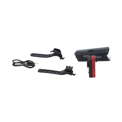 Fiets lampenset XLC Proxima CL-S24 CLS24 Zwart