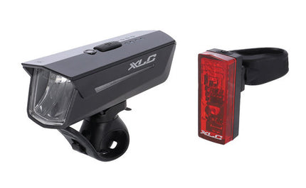 Fiets lampenset XLC Proxima Plus CL-S24+ CLS24+ Zwart