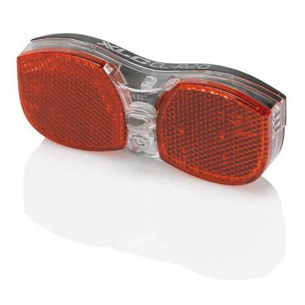 Fiets achterlicht XLC CL-R20 Batt 50-80MM Zwart