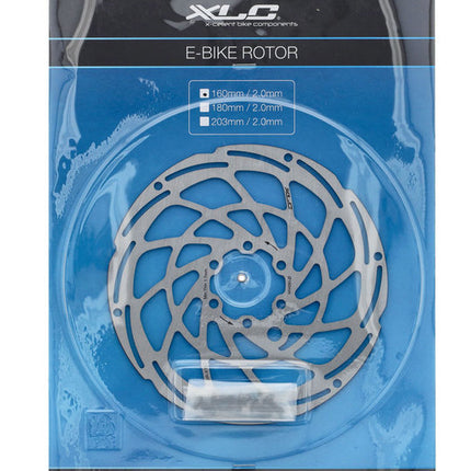 XLC Schijf Ebike 160MM BRX135 Zilver
