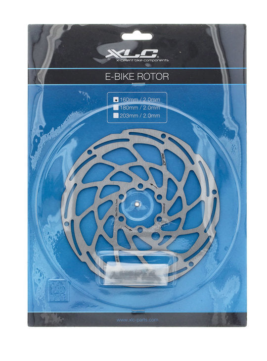 XLC Schijf Ebike 160MM BRX135 Zilver