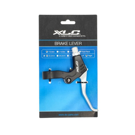 Remgreep XLC V-Brake Blauw-V01 Brake-BLV01 Zwart Zilver
