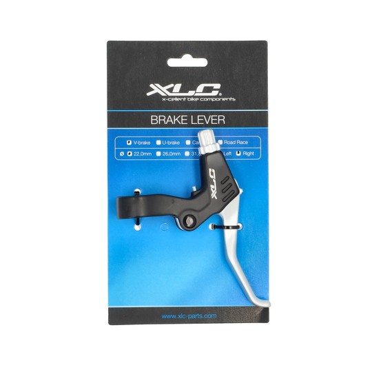 Remgreep XLC V-Brake Blauw-V01 Brake-BLV01 Zwart Zilver