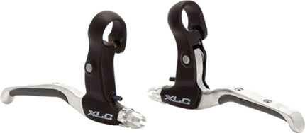 Remgreep XLC V-Brake Blauw-V05 Brake Rubber Inlay Zwart Zilver