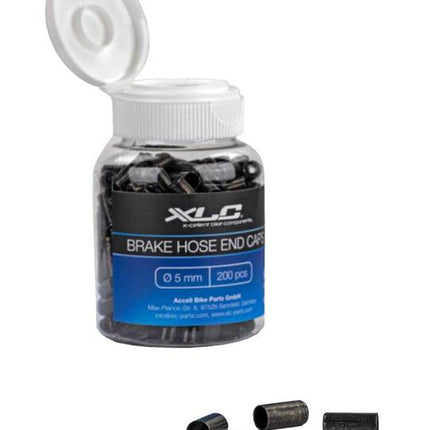 Kabelhoed XLC Bruin-X10 Kabed Hoedje 5.0MM 200 Zwart