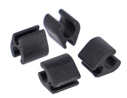 Kabelclip XLC Shimano Di2 Bruin-X118 Kabed 2.5X5MM 4 BRX11 Zwart