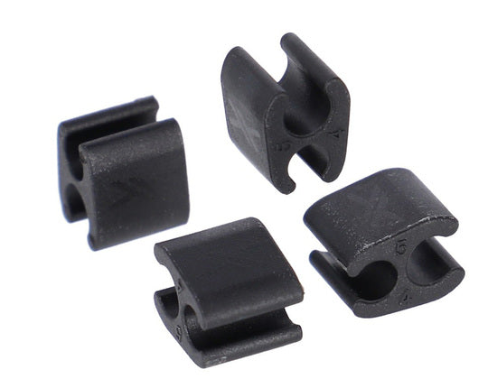 Kabelclip XLC Bruin-X119 Kabed 4x5MM 30 BRX119 Zwart
