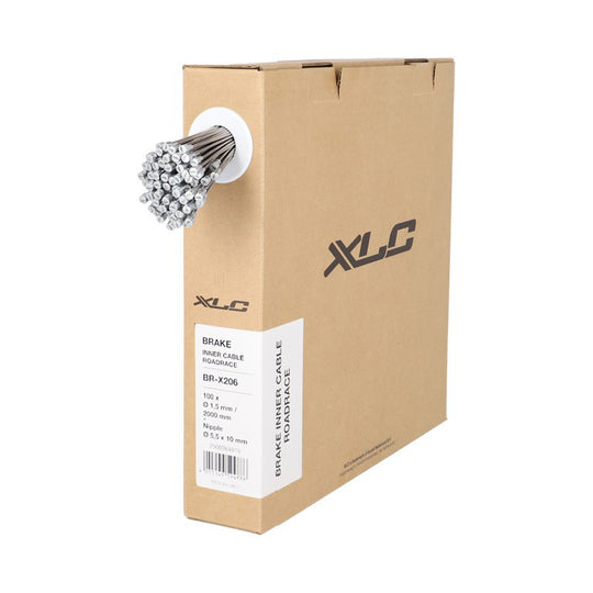Remkabel XLC Bruin-X206 Kabel Binnen 2.00 5.5X10 Zilver