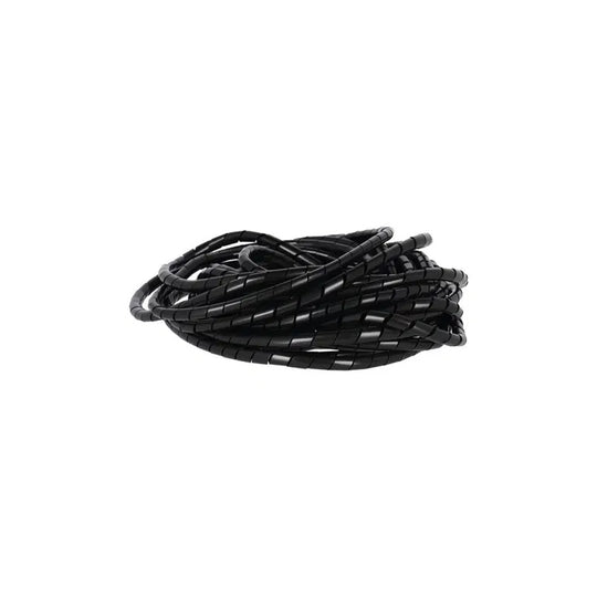 XLC Spiral Wrap 4MM 10M Kabed Zwart