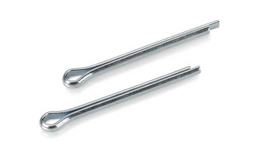 XLC Splitpen Remblok 45MM stel Zilver
