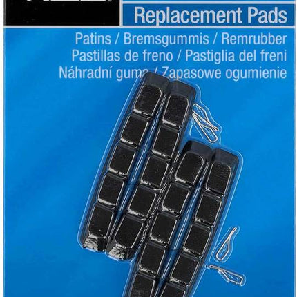 Remrubber XLC BS-X07 Brake 72MM 4 Zwart