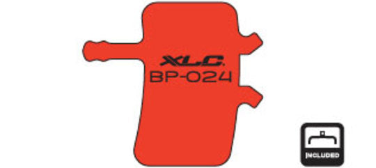 Remblok XLC Avid BP-O24 JUICY-BB7 2 Oranje