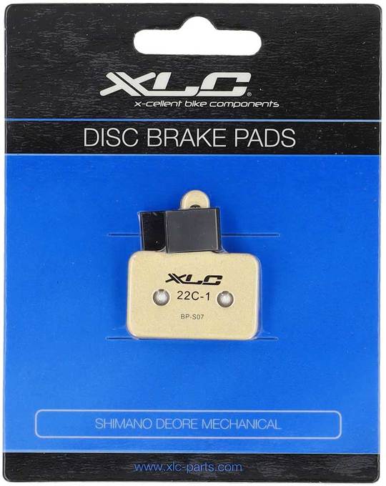 Remblok XLC Shimano-Tektro BP-S07 SH-TEKTRO Sint 2 Goud