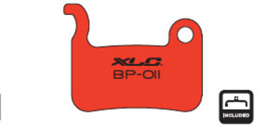 Remblok XLC Shimano XTR BP-O11 2 Oranje