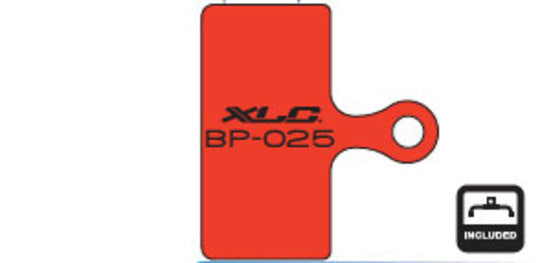 Remblok XLC Shimano XTR-XT BP-O25 2011 2 Oranje