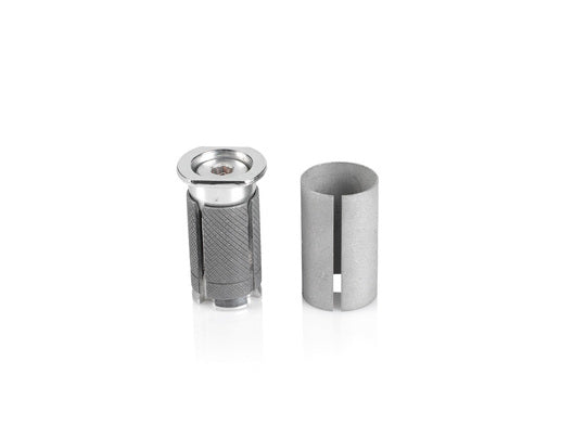 Voorvork XLC Ahead Plug 11/8 Zilver APC03 Zwart