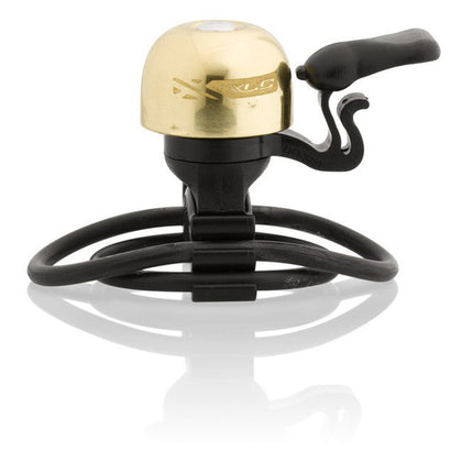 Fietsbel XLC DD-M10 Mini M/ELASTIEK Goud