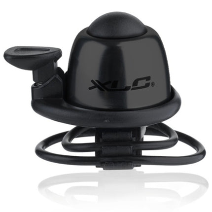 Fietsbel XLC DD-M07 Mini M/ELASTIEK Zwart