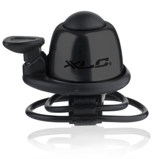 Fietsbel XLC DD-M07 Mini M/ELASTIEK Zwart