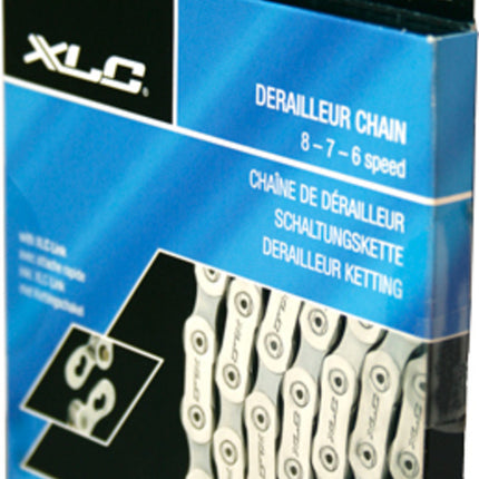 Ketting 6/7/8V 3/32 XLC 114 Zilver