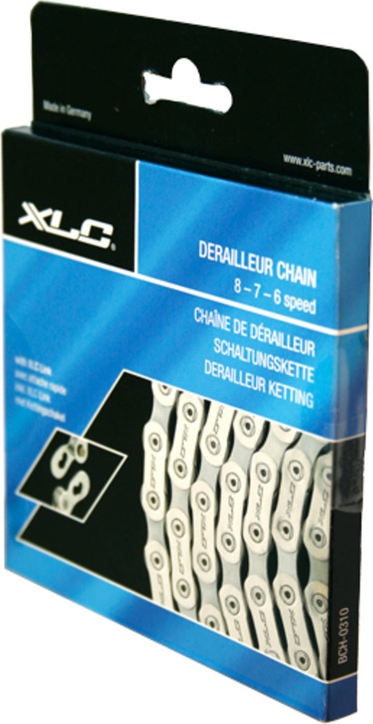 Ketting 6/7/8V 3/32 XLC 114 Zilver
