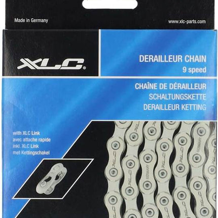 Ketting XLC CC-C02 9V 11-128 114 Zilver