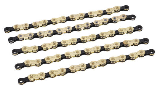 Ketting XLC CC-C05 11V 11-128 118 GO-Goud Zwart