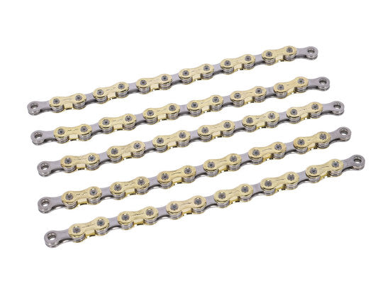 Ketting XLC CC-C05 11V 11-128 118 GO-Goud Zilver