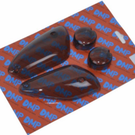 Indicator lens set DMP screw smoke->transparent Aerox pre-2002